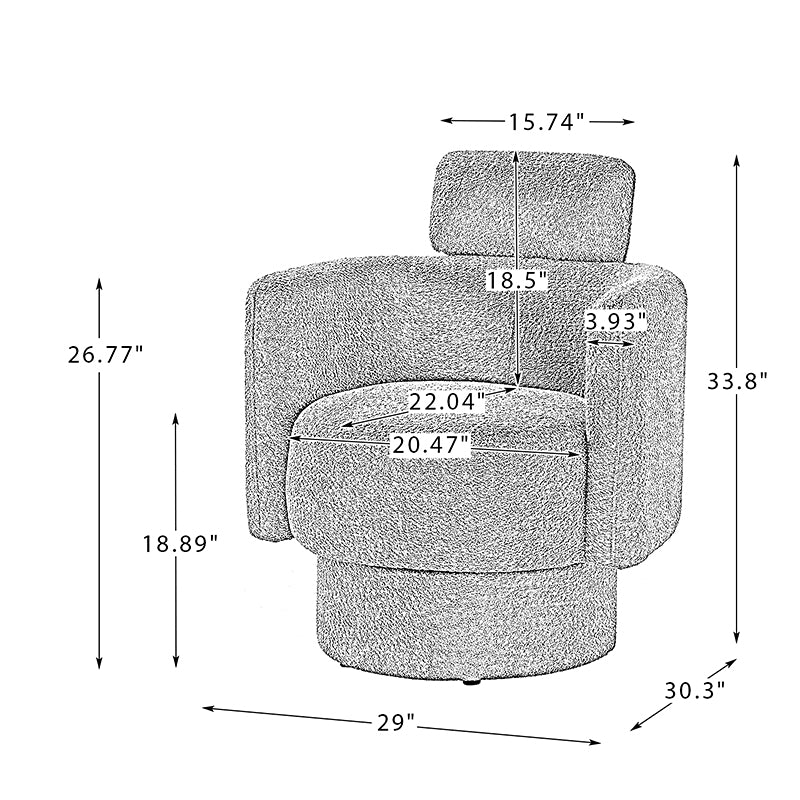 Donat Swivel Chair